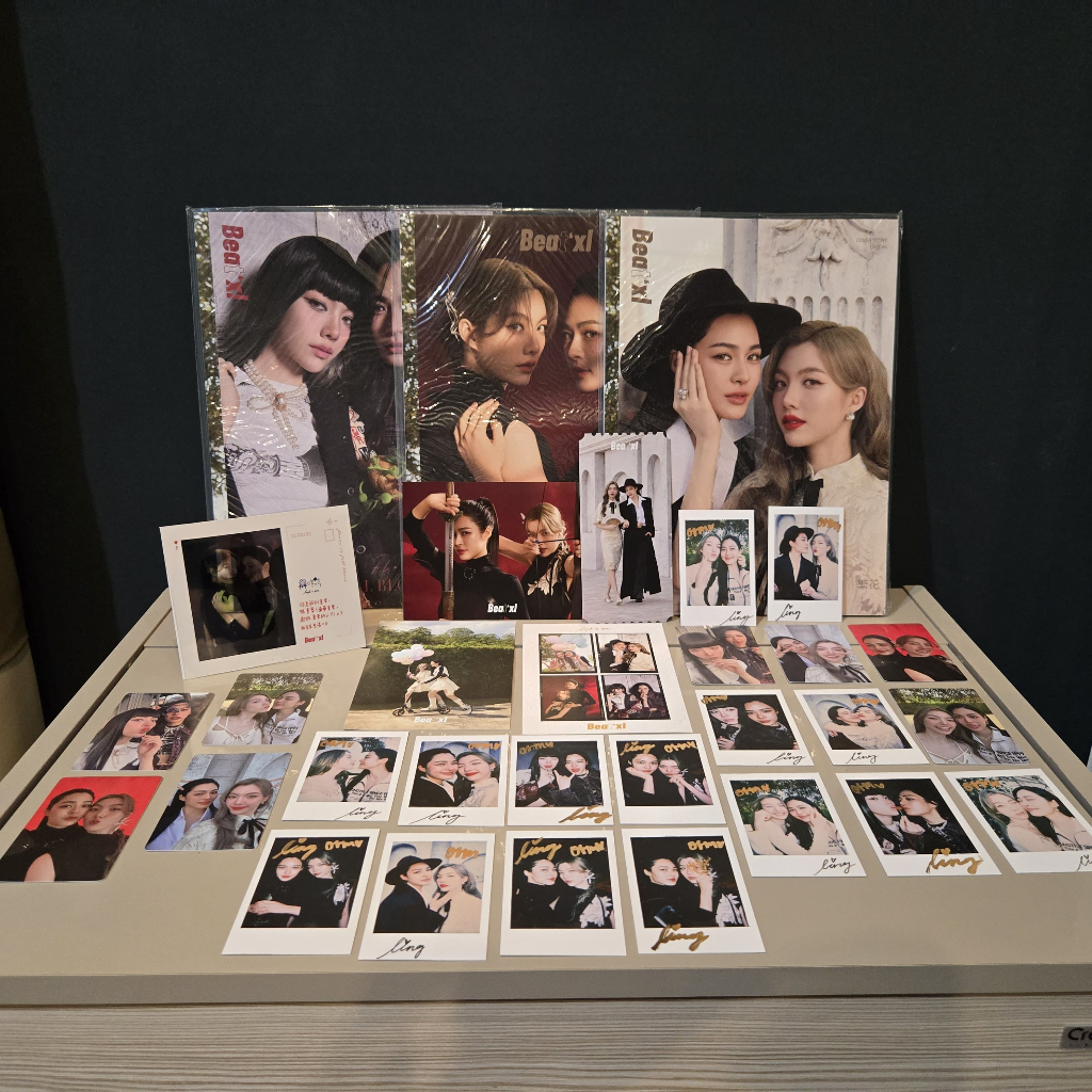 [READY] SHARING โฟโต้การ์ด POLAROID POSTCARD LINGORM BEATXL MAGAZINE LING KWONG ORM KORNNAPHAT