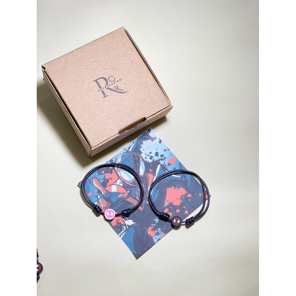 |SPIDERMAN BRACELET MILES และ GWEN COUPLE BRACELET RCR_Acc COUPLE BRACELET