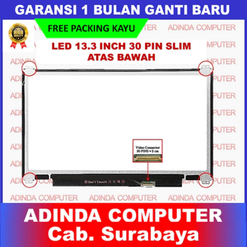 LCD LED Asus X302U X302UJ X302UV X302UA X302LA 13.3 นิ้ว 30 Slim AB