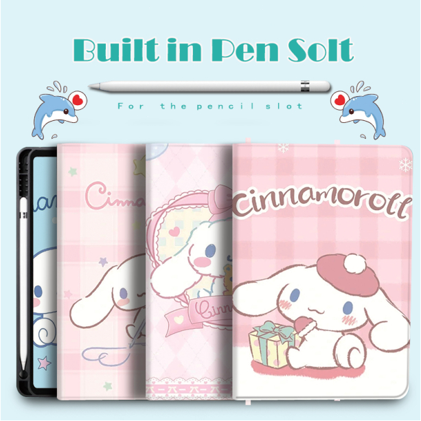 เคส Ipad My Melody พร้อมปากกาสล็อต iPad Air 5 เคส iPad 10 pro 11 นิ้ว Air 4 3 2 1 gen 9 8 7 Air 11 2
