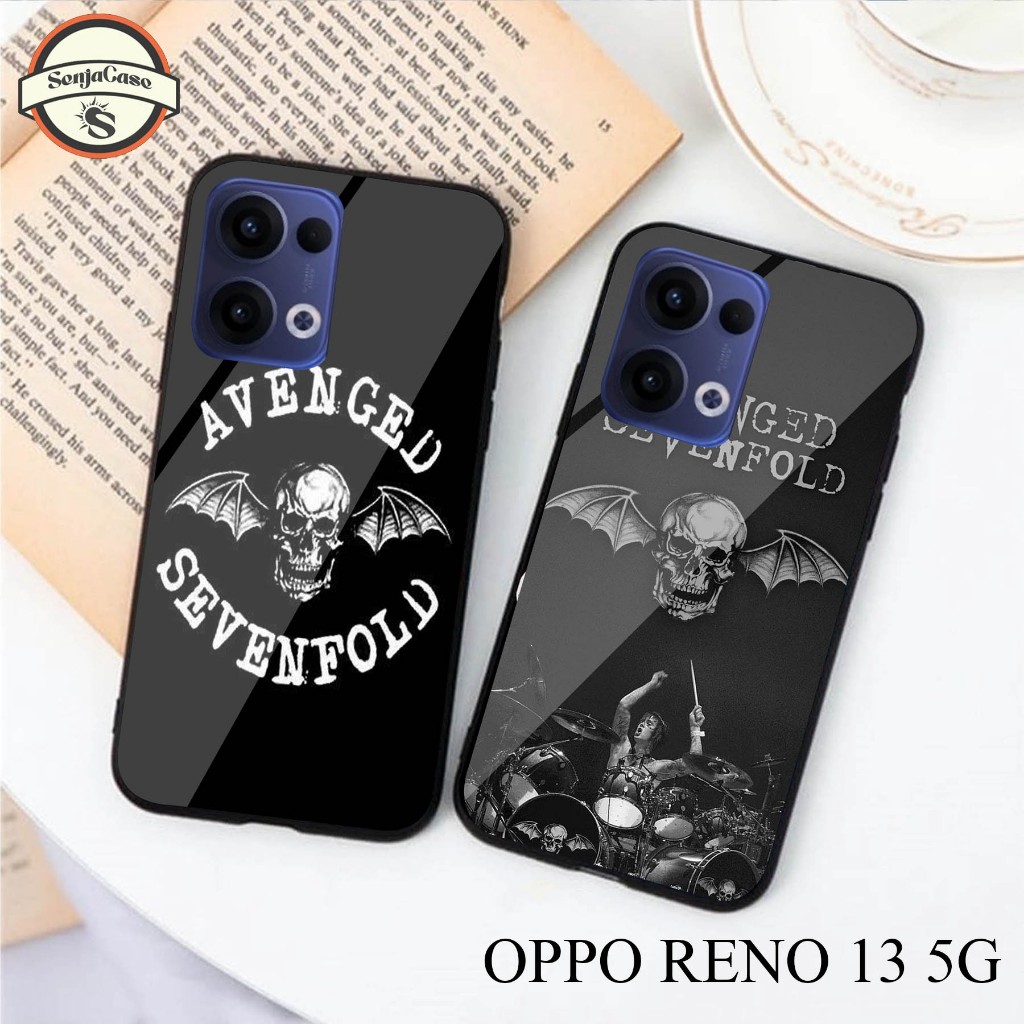 HP SENJACASE SOFTCASE GLASS TYPE 0PP0 RENO 13 5G ใหม่ล่าสุด - Silicone - เคสเคลือบเงา - เคส - ล่าสุด