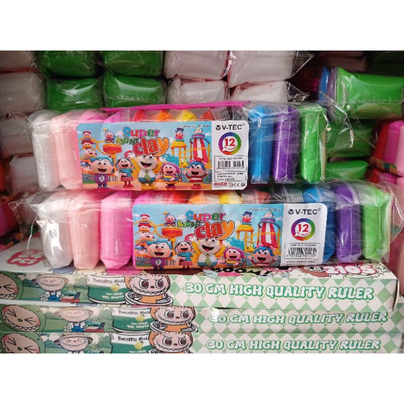 1 แพ็คของ V-TECH CLAY COTENTS 12 สี