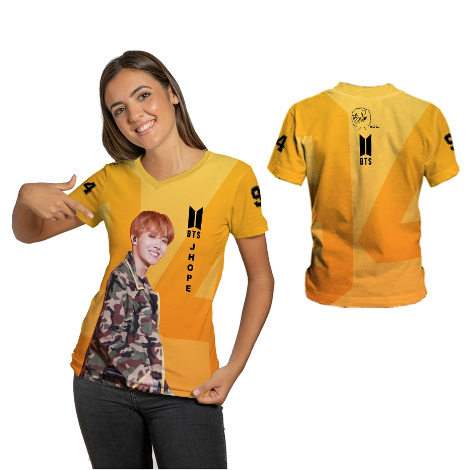 JHOPE BTS เสื้อเต็มตัวแขนยาวผู้หญิงสําหรับผู้ใหญ่