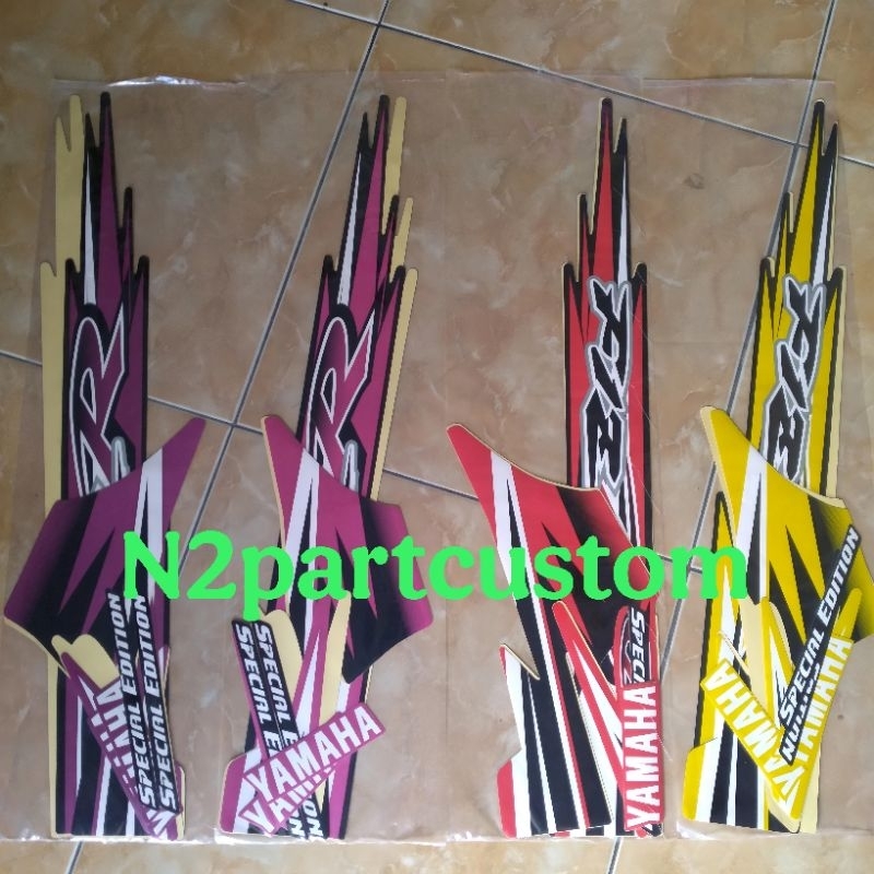 STRIPING STICKER POLET YAMAHA FIZ R SPECIAL EDITION ทุกสี
