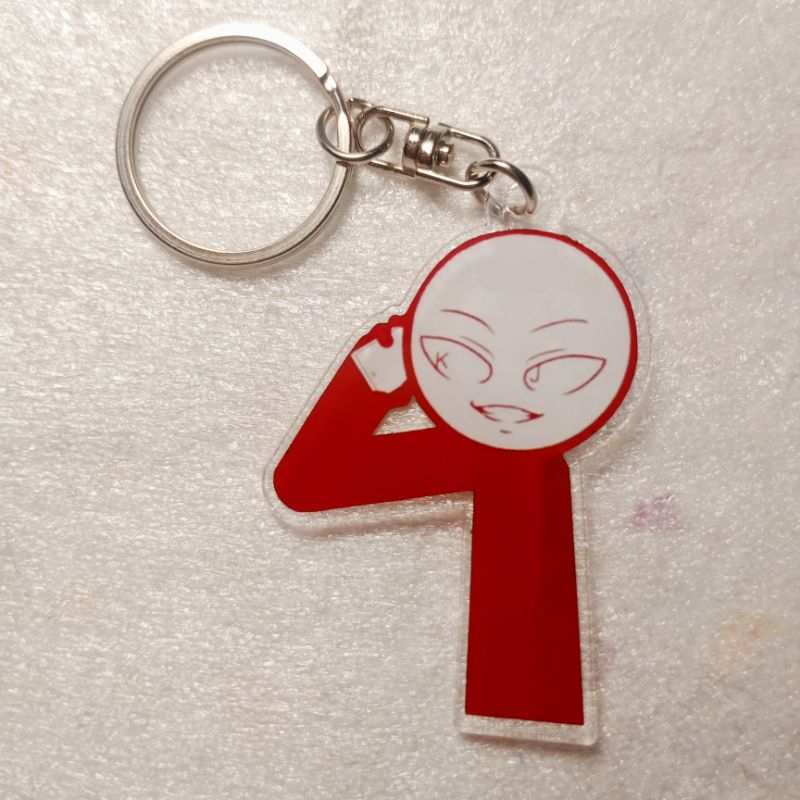 GANTUNGAN KJ Stickman พวงกุญแจอะคริลิค KJ Stickman