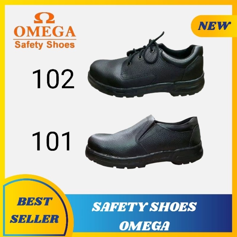 SAFETY SLIP ON - STEEL TOE SAFETY SHOES - OMEGA SAFETY SHOES - SAFETY SLOP SHOES