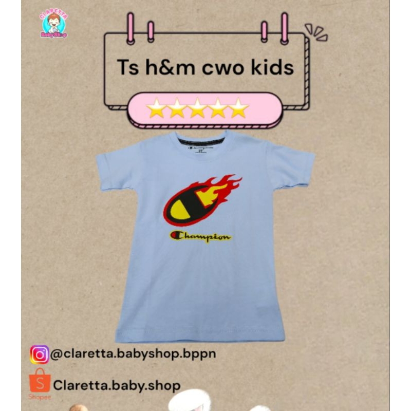TS.HNM KIDS BOYS เสื้อยืด