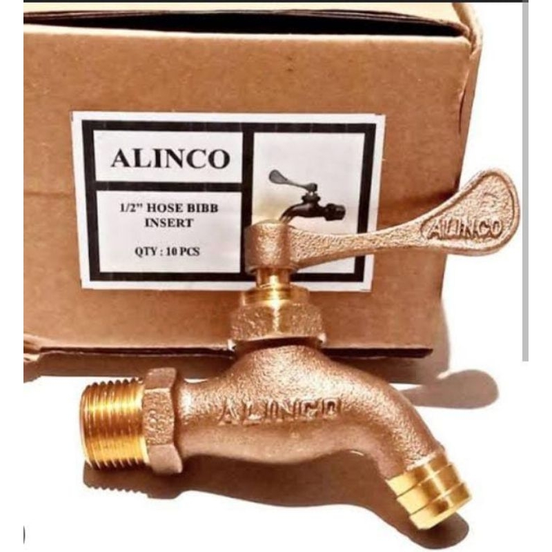 ALINCO FAUCET WALL FAUCET / FULL BRASS FAUCET 1/2" ALINCO เดิม
