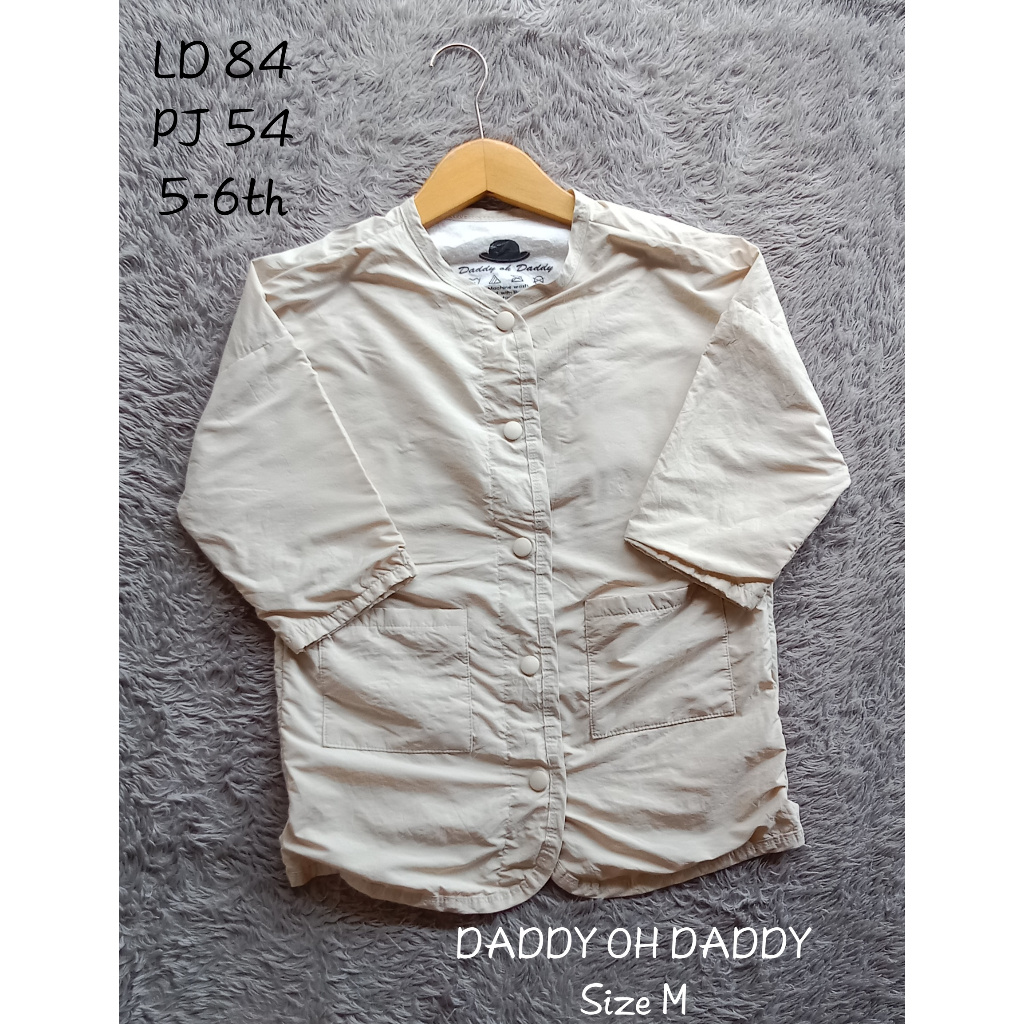 เสื้อแจ็คเก็ตแขนร่มชูชีพ 5-6th DADDY OH DADDY thrf