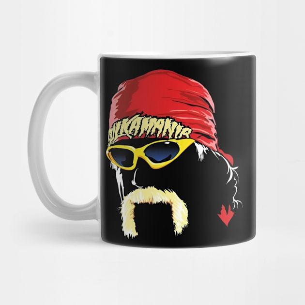 แก้วกาแฟย้อนยุคของ Hulk Hogan 90