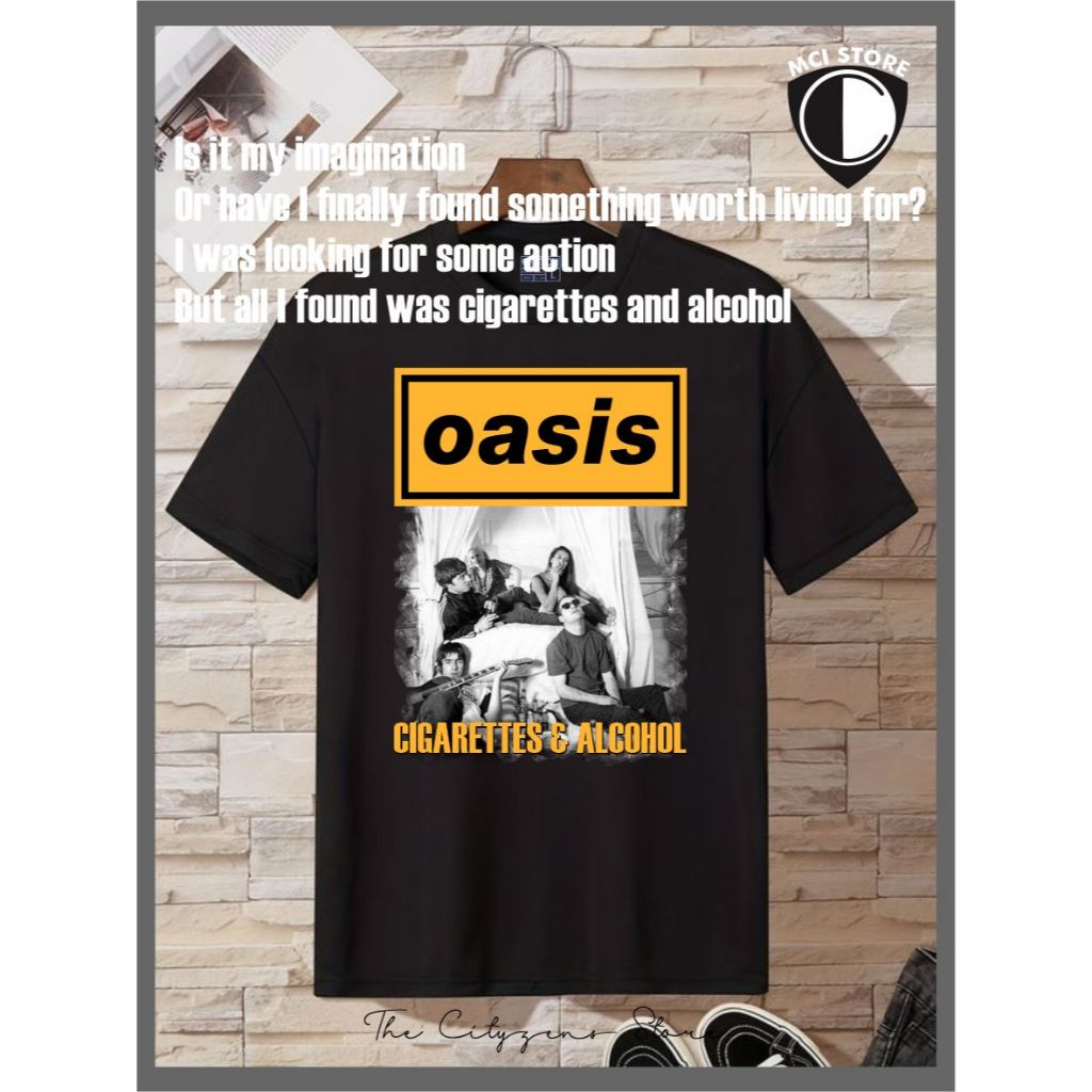 เสื้อยืด Oasis Eps 9 ชาย/หญิง