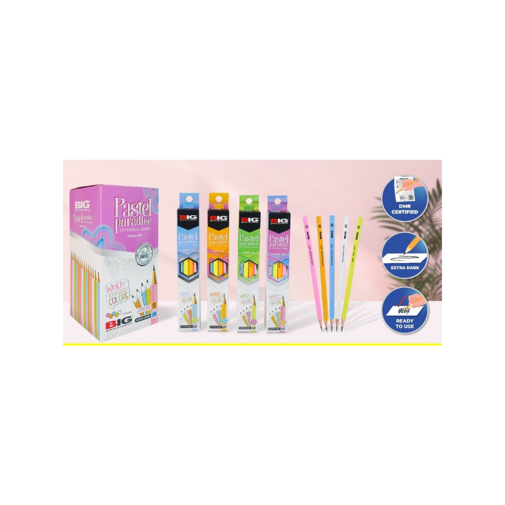 2B Pencil Retail Pastel Paradise / Extra Dark PS-977