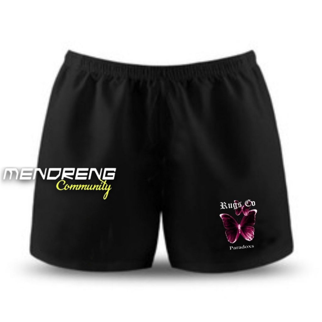 กางเกงขาสั้นลําลองสําหรับบุรุษ Drawstring Distro Pattern Boxers