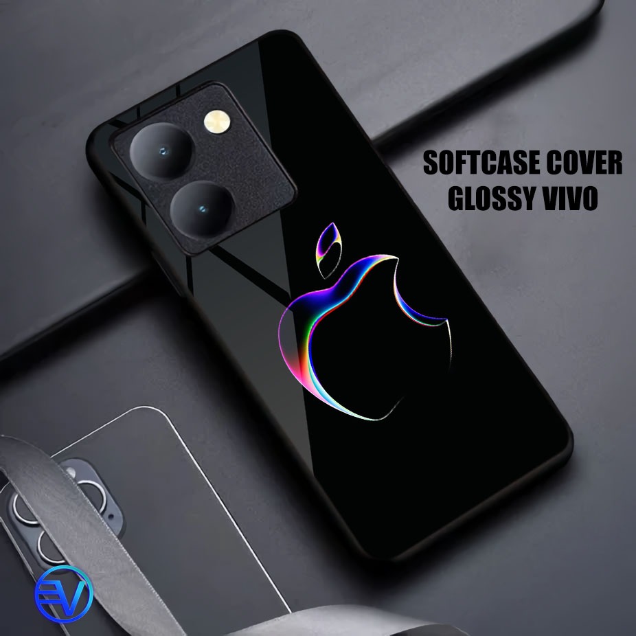 [ GT34 IPHONE LOGO ] Softcase VIVO Y36 4G/Y36 5G/Y35/Y33S/Y33T/Y28 4G/Y27S/Y27 4G/Y27 5G/Y22/Y21/Y21