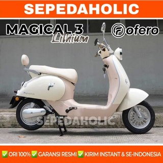 Sepeda Motor Listrik OFERO MAGICAL 3 LIT LITHIUM 600 Watt Electric E Bike