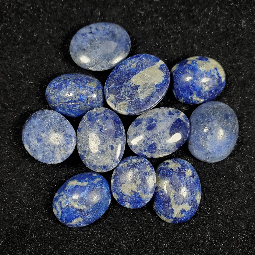 Chabocon Sodalite Loose Stone 4g – Natural – Certified – Blue – เกรด A (สุ่ม)