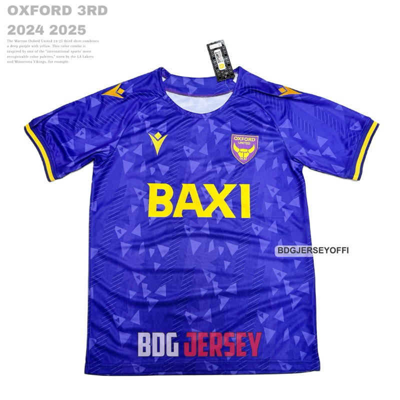 OFFICIAL 3RD OXFORD JERSEY 2024 2025 GRADE ORI TOP