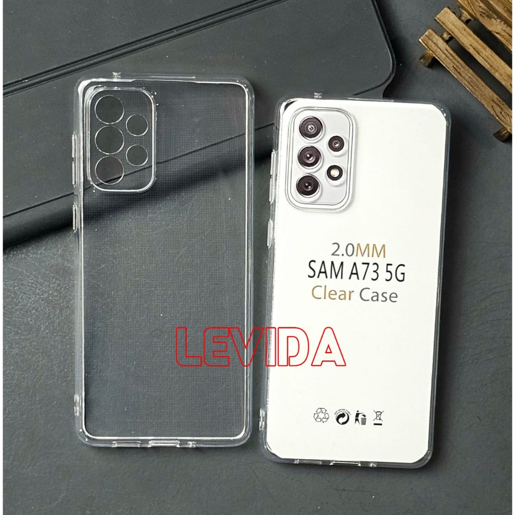 Samsung A73 5GกรณีSamsung A33 5G Samsung A53 5G Softcase Clear 2.0mm Clear Case Samsung A73 5G Samsu