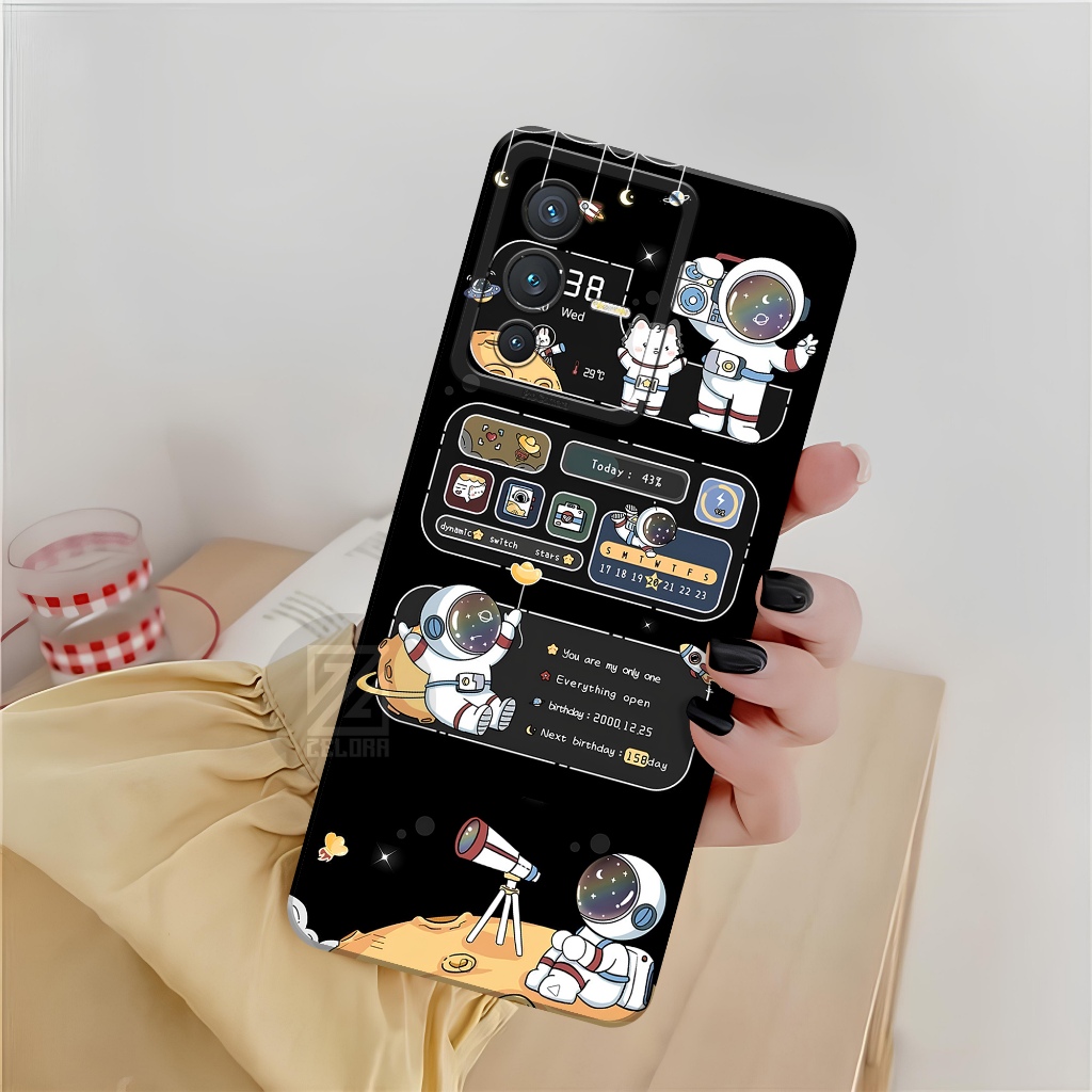 Softcase Vivo V23 5G - ZELORA - เคสแฟชั่น Astronod - เคส Vivo V23 5G - เคส Vivo V23 5G - Silicone Hp