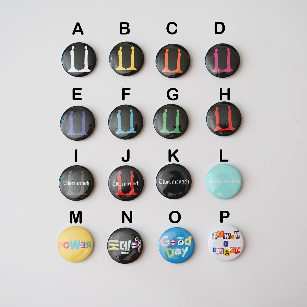 G Dragon Ubermensch Good Day Pin