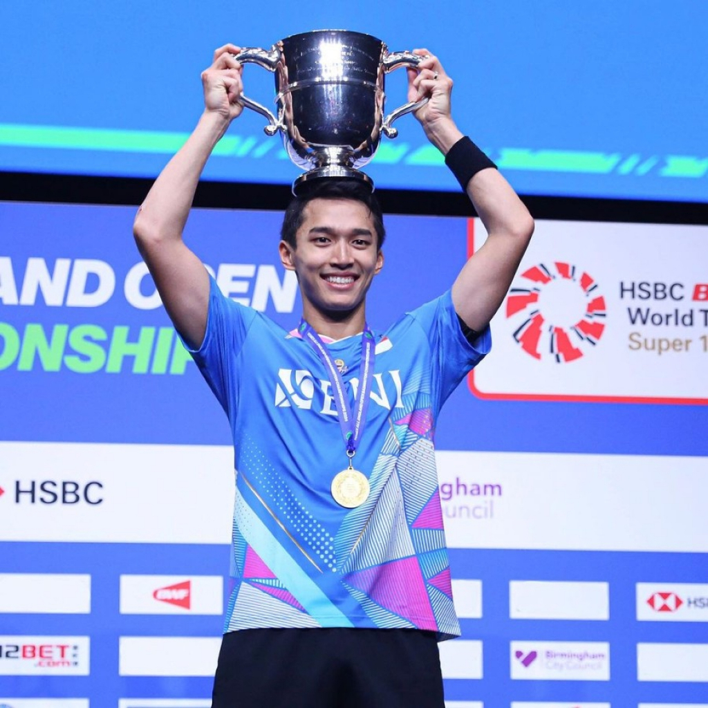 AAYU127 Jonatan Christie Indonesia Badminton Jersey - All England 2024