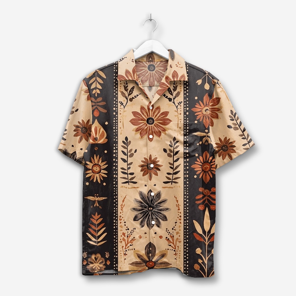 เสื้อคอปกเปิดผู้ชาย - Boho Chic ID289660335