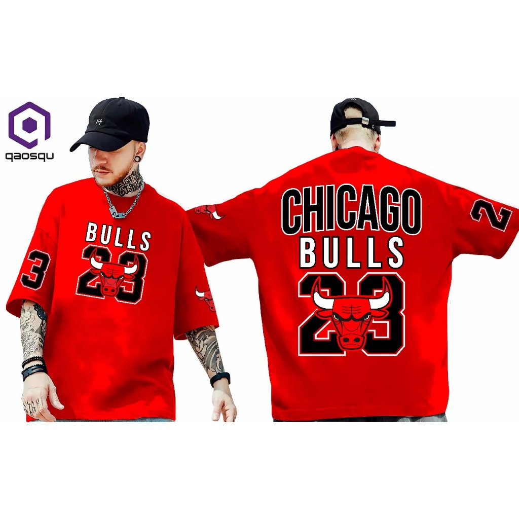 เสื้อเชิ้ตผู้ชายรุ่น Chicago Bulls 23 Bull -