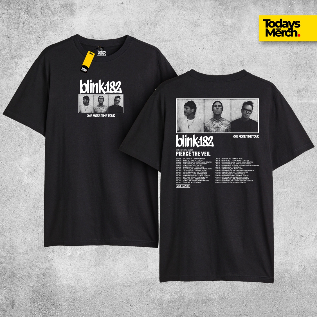 เสื้อยืด Blink 182 Series Cotton 24s (วัสดุหนา) Todays Merch