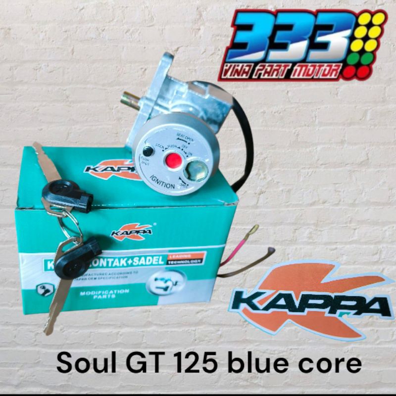 ชุดกุญแจแกนสีน้ําเงิน Yamaha Soul GT 125 Soul GT 125 แกนสีน้ําเงิน