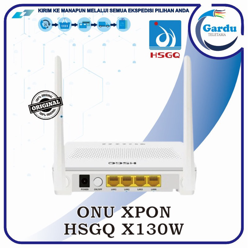 ONU XPON HSGQ X130W - โพเทล