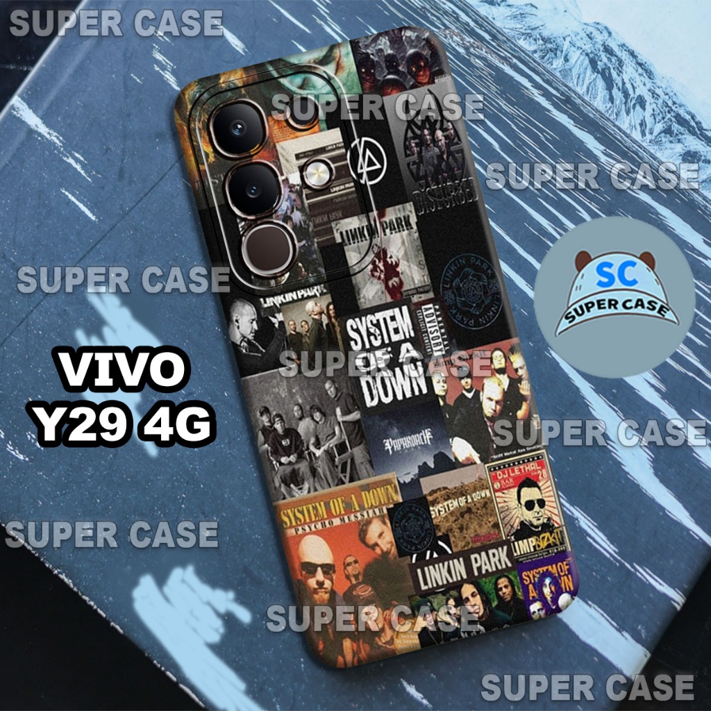 (Q15) Procamera Softcase สําหรับ VIVO Y29 4G HP ใหม่ล่าสุด | วงดนตรี MOTIF | VIVO Y29 4G I Casing VI