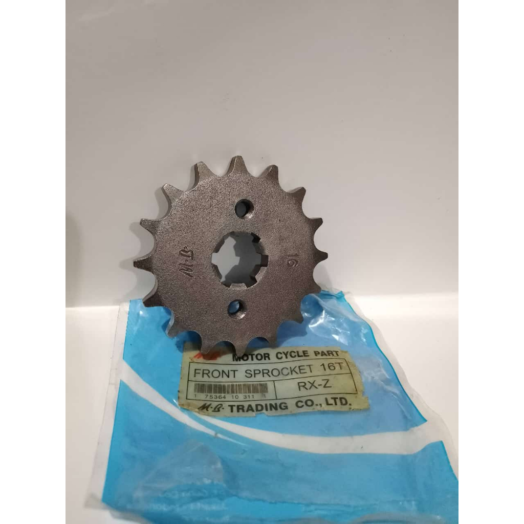 เกียร์หน้า RXZ 428X16T 16 T ยี่ห้อ YAMAHA RXZ MB