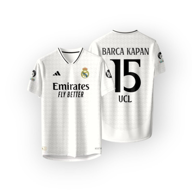Barca kapan 15 ucl เสื้อแข่งเวอร์ชั่นใหม่