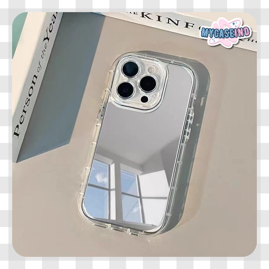 Mirror ถุงลมนิรภัยโปโลเคสOppo a9 a5 2020 f11 a53 a33 a15 a15s a36 a76 a96 a57 2022 a77s A58 a31 a3s 