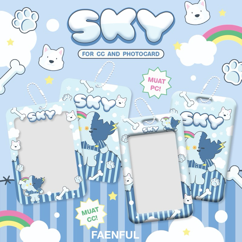 [CAHOL FITS CC และ PC] Sky Wongravee Smyle SkyNani Cardholder Photocard Collectible Card gmmtv gmm high school fremy