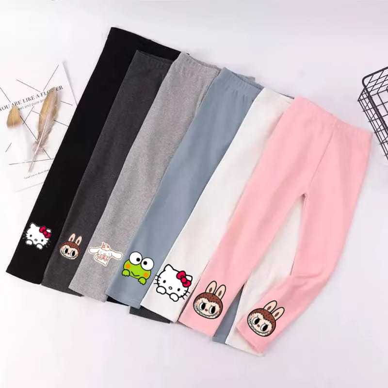 (ฉบับพิเศษ) BABY LEGGINGS 6 MONTHS - 12 MONTHS / 1 ปี CARTOON CHARACTER MOTIF