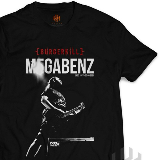 KATUN Burgerkill Bootleg T-Shirt - MegaBenz Tshirt Distro Hooka Combed Cotton