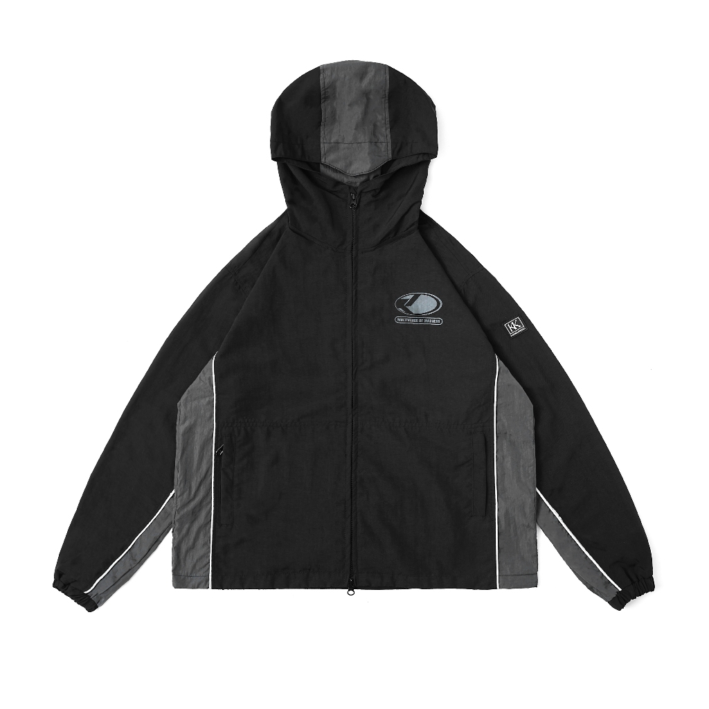 "LUDWIG" // Track Jacket - สีดํา