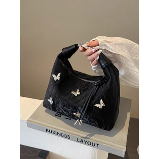 Tas Selempang Wanita Handbag Bahan Kulit Sintetis Import Premium Motif Kupu-kupu Tas Slingbag Casual Wanita/Tas Pesta Wanita