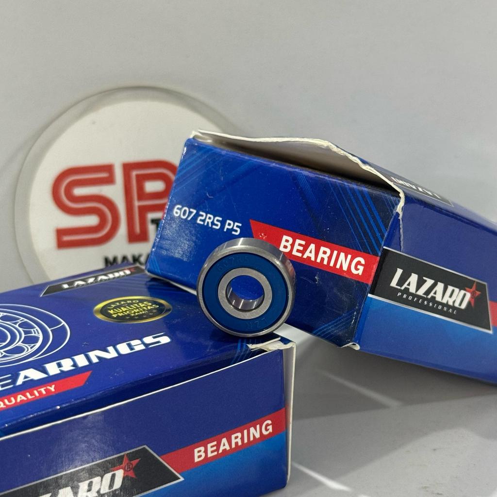 LAHAR / BEARING LAZARO 607 RS 607 2RS RUBBER CAP 7MM X 19MM x 6MM