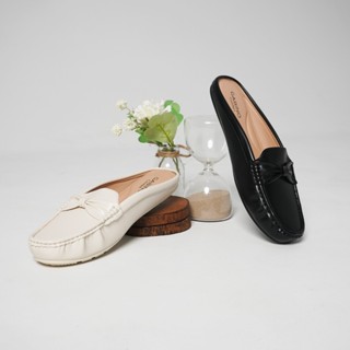 Gabino Womens Flat Moccasin Slip On Casual Shoes Nara - O1AB…