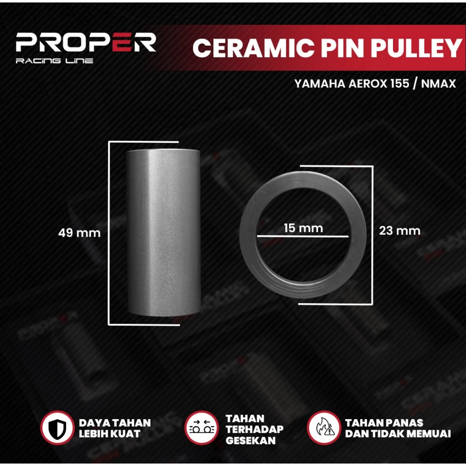 Pin Pulley Proper Pully Pin Nmax 155 Aerox Lexi 125 Original Proper Racing Line