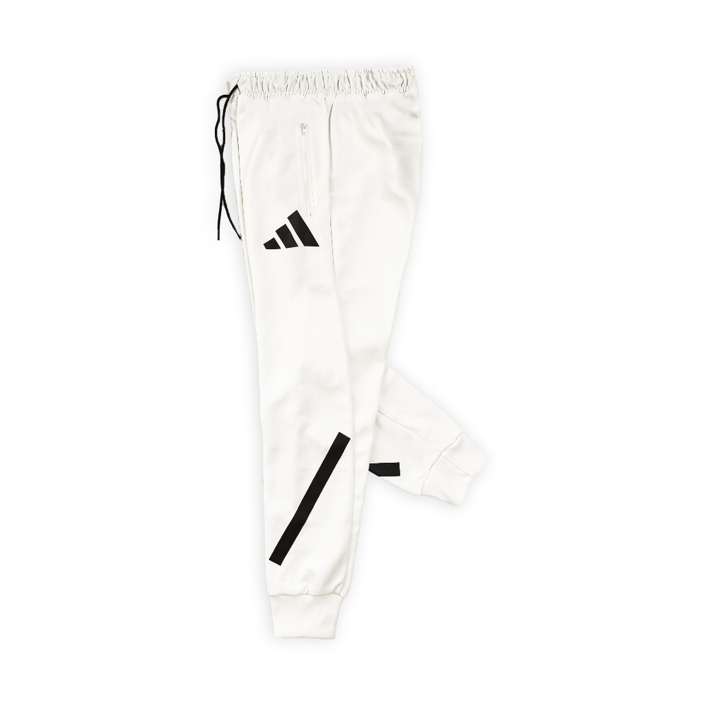 BestPromo Adidas Zne White กางเกงจ็อกเกอร์ผู้ชาย - กางเกงวิ่งออกกําลังกายจ็อกเกอร์สีขาว Unisex