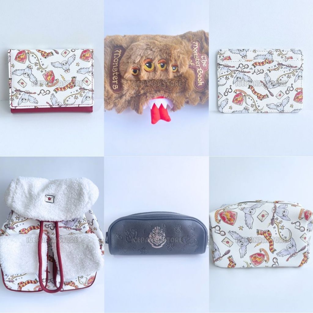 Miniso x Harry Potter Pouch - Case - Cardholder - Backpack - Makeup Pouch - Bag - Wallet - Monsters 