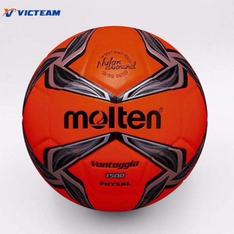 Molten Vantagia Futsal ขนาด 4 ลูกฟุตซอลผู้ใหญ่แบบนุ่ม