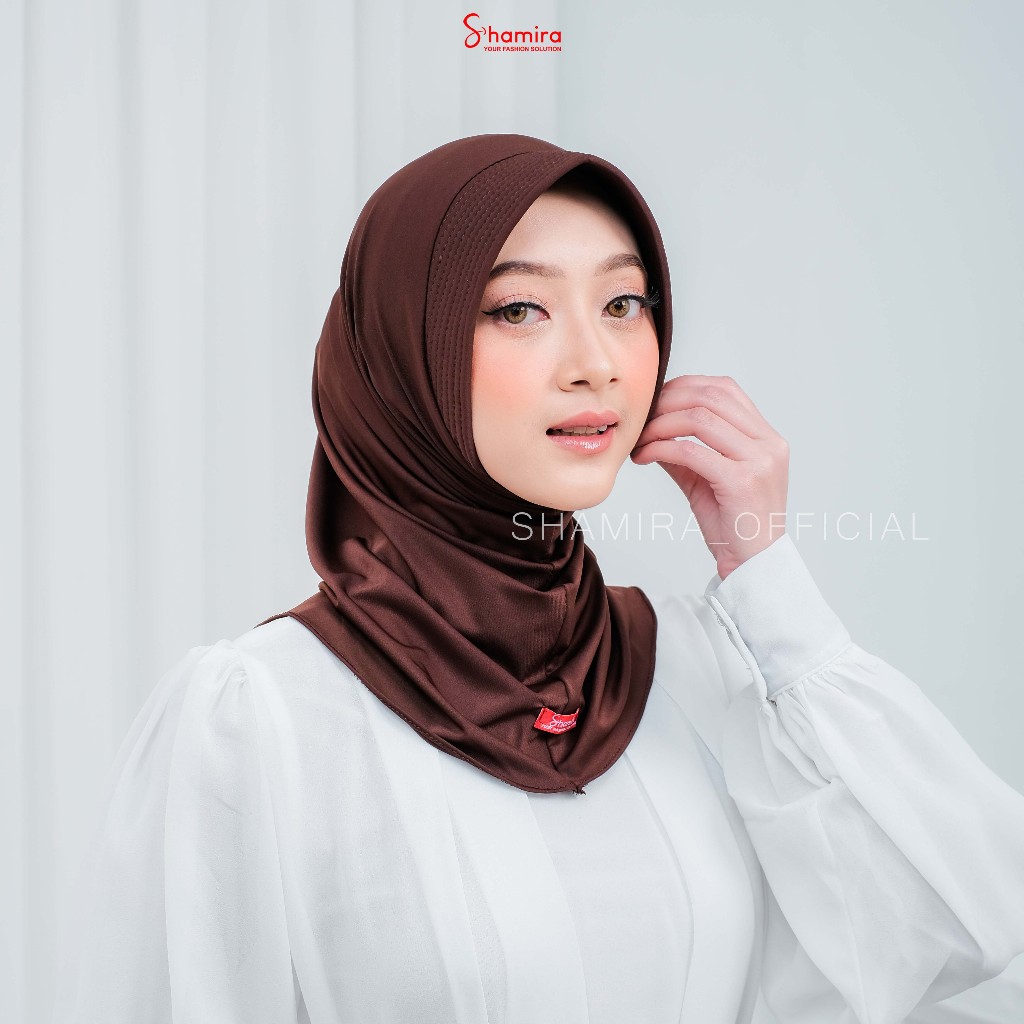 Nadia Instant Khimar Hijab สําหรับวอลเลย์บอล ฟุตซอล แบดมินตัน วัสดุ Jersey By Shamira Official