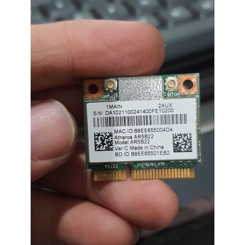 การ์ด Wifi wilan การ์ด wifi ไร้สาย รุ่น AR5B22