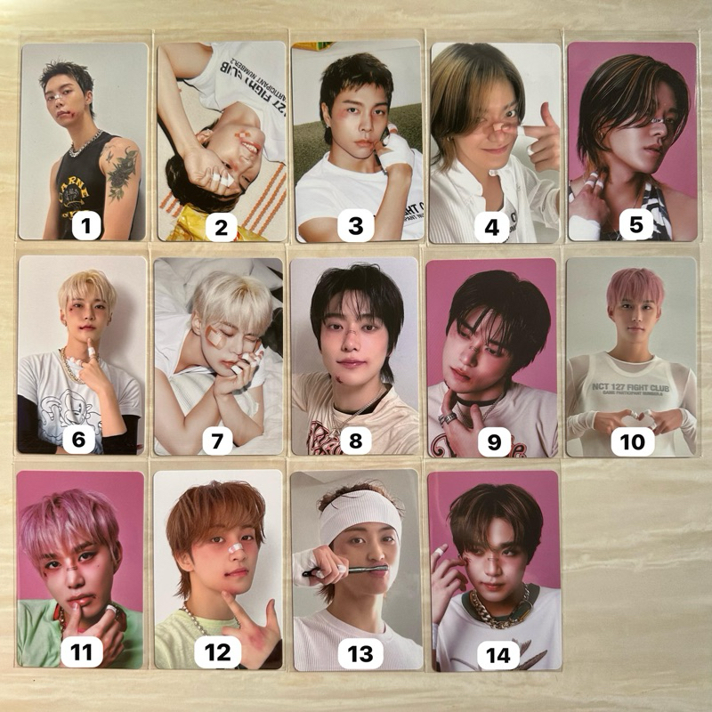 Photocard Trading Card Season Greeting NCT 127 2025