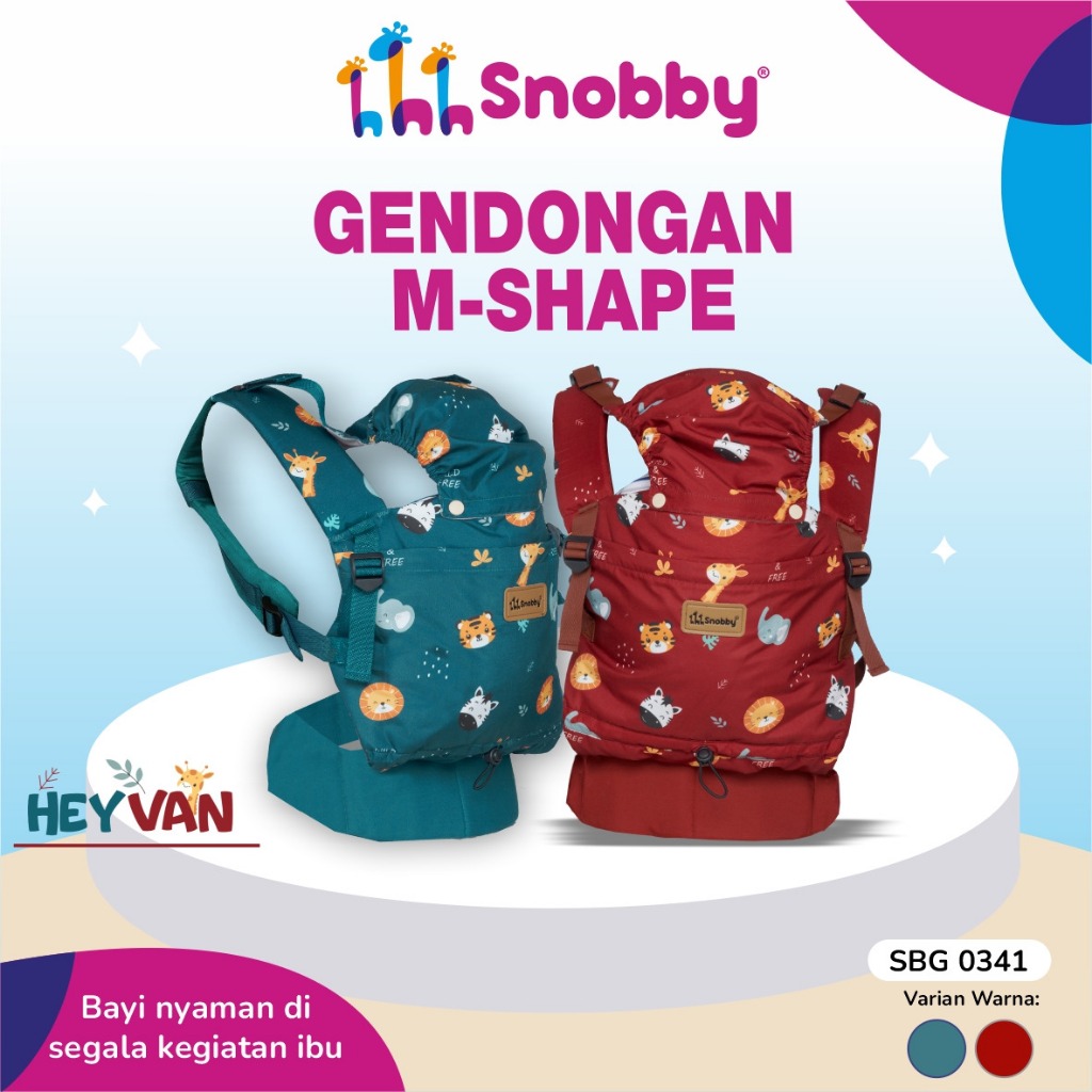 ทนทาน Snobby Baby Carrier Backpack M-Shape / Hipseat Athaya / Emily / Owl / Kavish / Heyvan