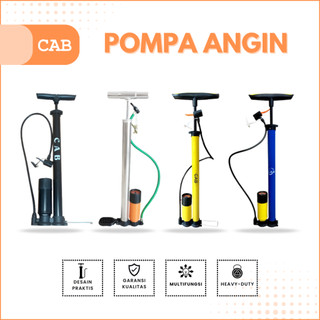 CAB Pompa Angin Multifungsi / Pompa Ban Sepeda Motor Mobil Bola Balon / Hand Pump 60 cm